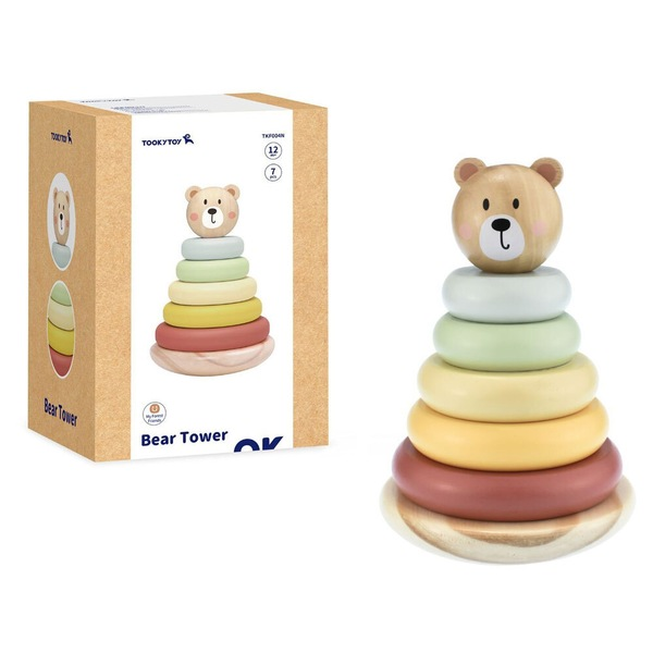 Wooden Stacking Tower | Bear