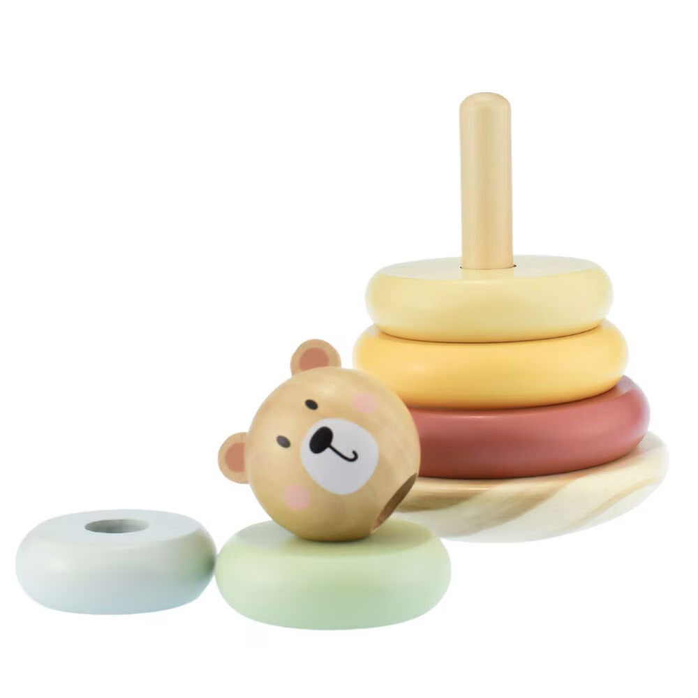 Wooden Stacking Tower | Bear