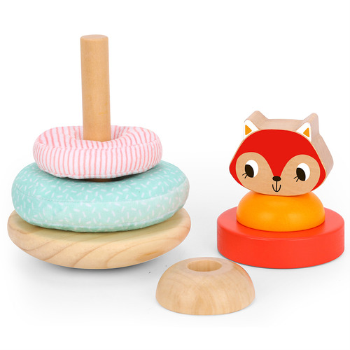 Wooden Stacking Tower | Fox