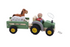 Wooden Tractor With Rubber Wheels And Farm Animals