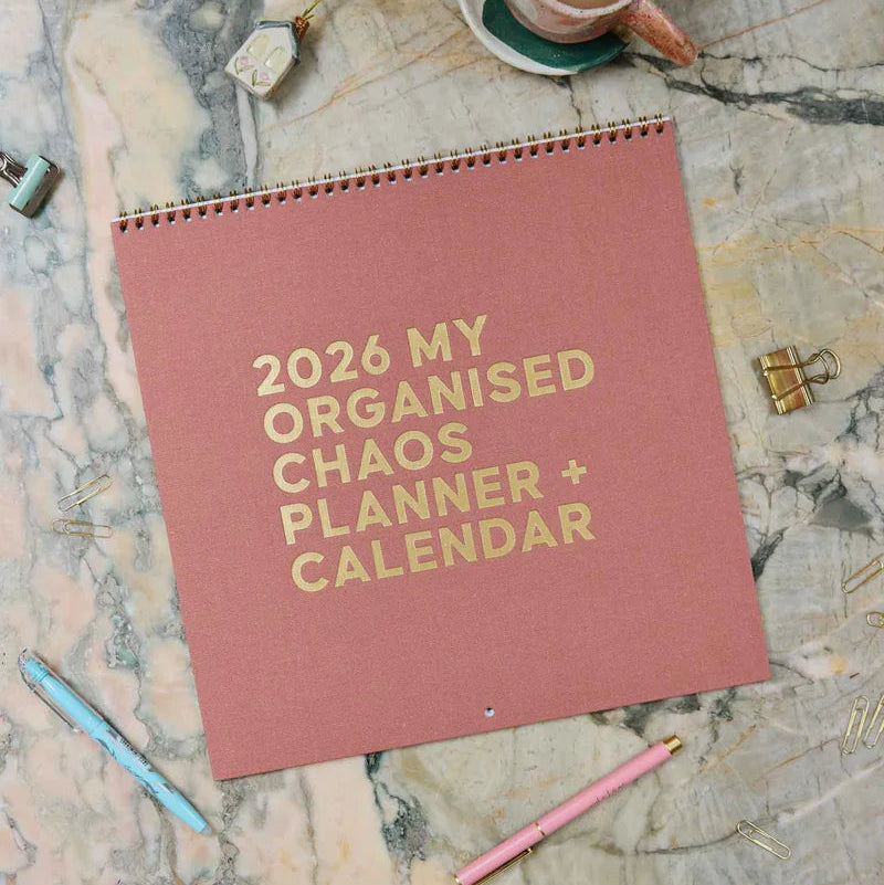 WriteToMe2026 Linen Planner and Calendar