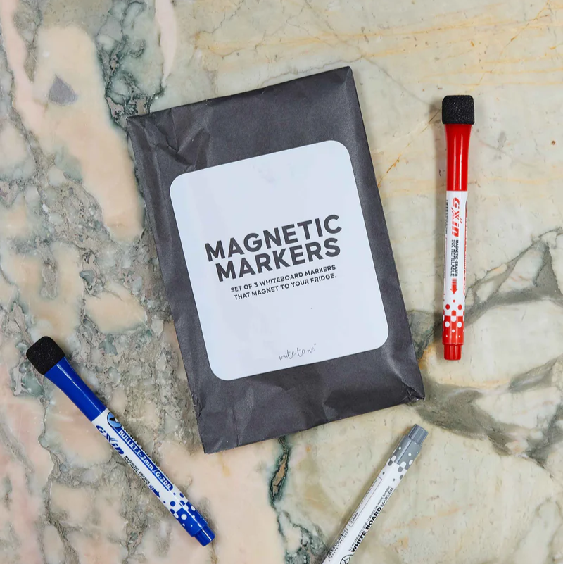 Write to me magnetic markers set of 3
