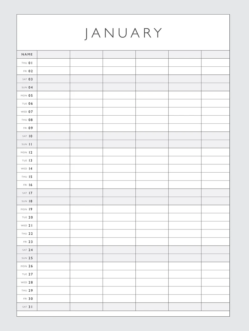 Write to me 2026 family chaos planner