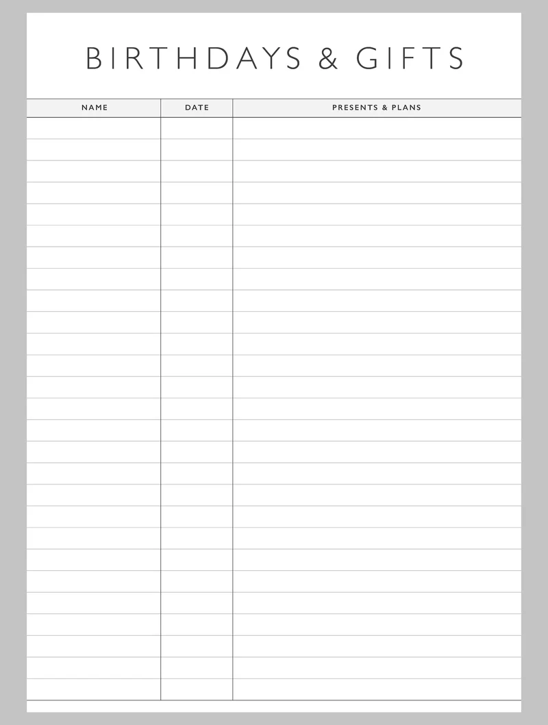 Write to me 2026 family chaos planner