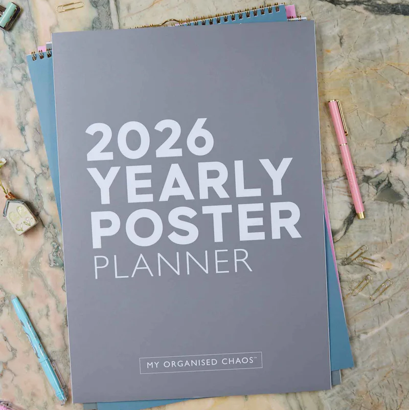 Write to me 2026 Yearly Poster Planner