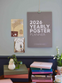 Write to me 2026 Yearly Poster Planner