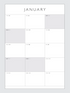 Write to me 2026 big box wall planner