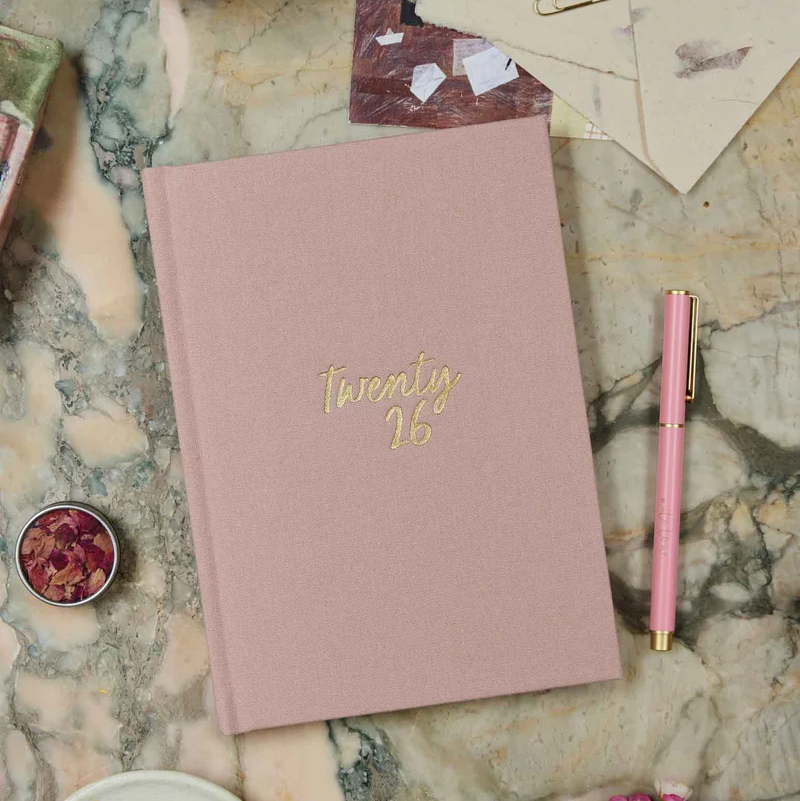 Write to me 2026 Weekly Planner Blush