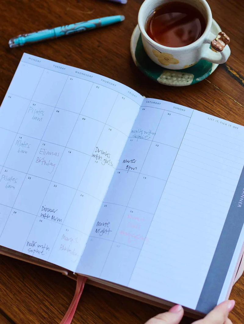 Write to me 2026 Weekly Planner Blush