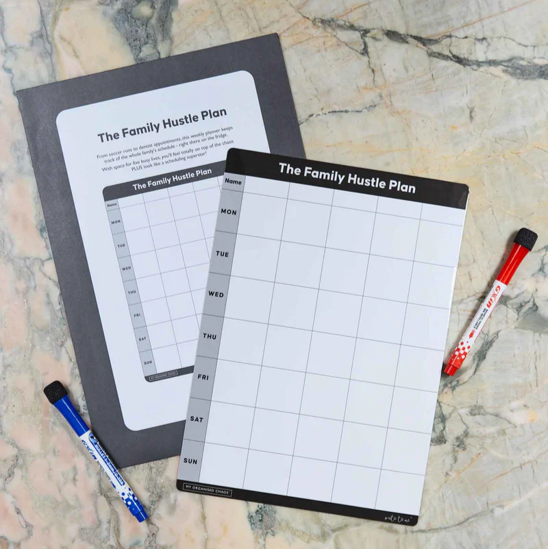 Write to me The Family Hustle Plan Magnetic Planner