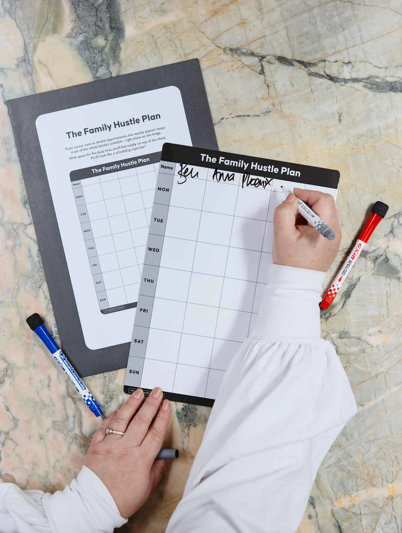 Write to me The Family Hustle Plan Magnetic Planner