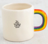 Rainbow Handle Retro Mug
