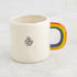 Rainbow Handle Retro Mug