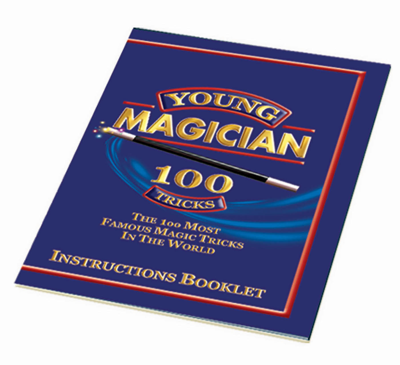 Young magician 100 tricks set instruction booklet