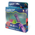 Purple ZipString STEM toy starter pack with handheld string launcher and three colourful strings in pink, orange and green retail packaging Adventure Awaits