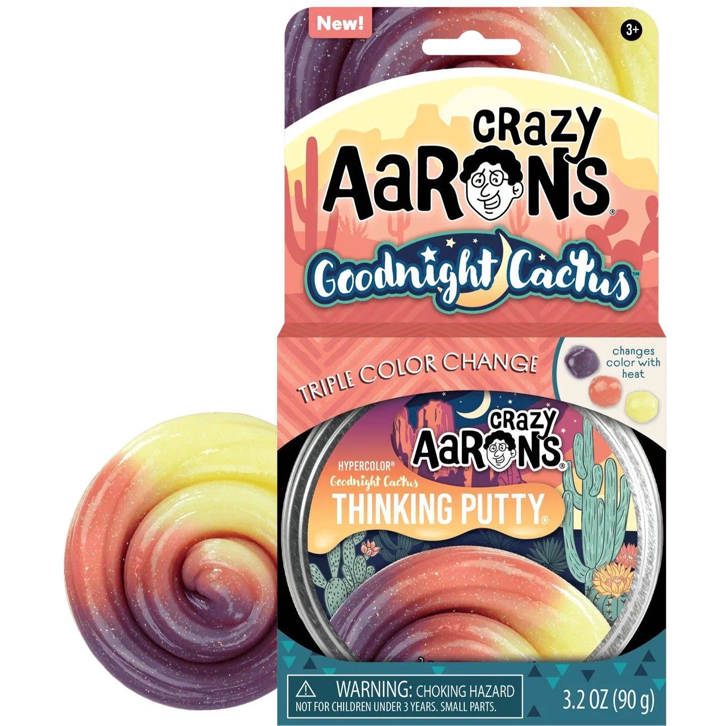Crazy Aaron's Thinking Putty | 4" Tin | Trendsetters Collection