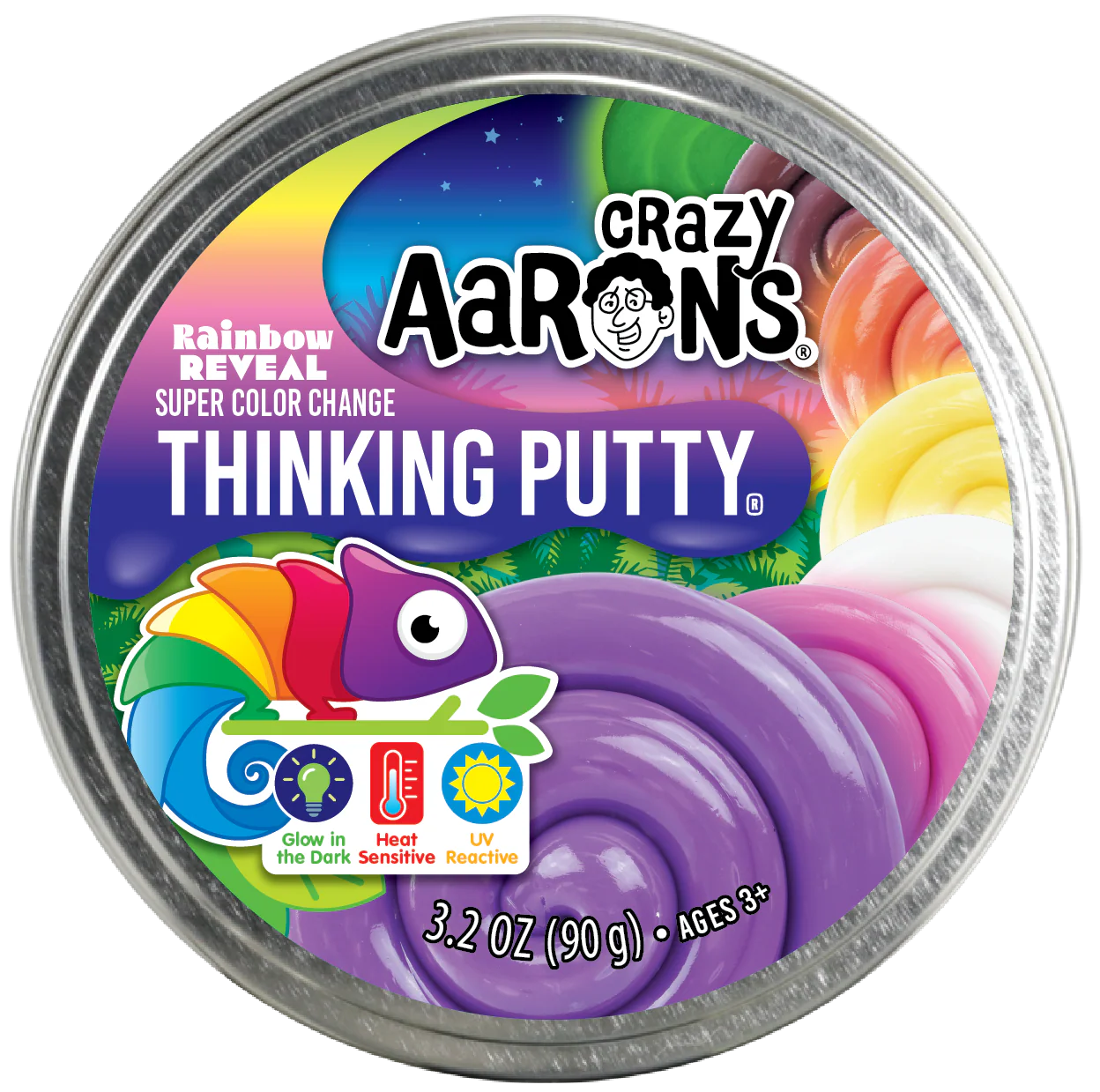 Crazy Aaron's Thinking Putty | 4" Tin | Trendsetters Collection
