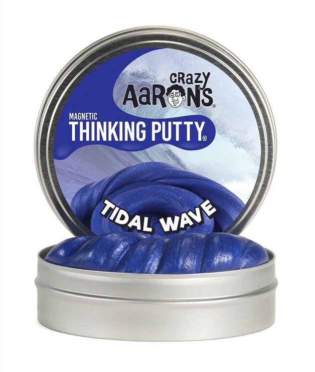 Crazy Aaron's Thinking Putty | 4" Tin | Magnetic Storms