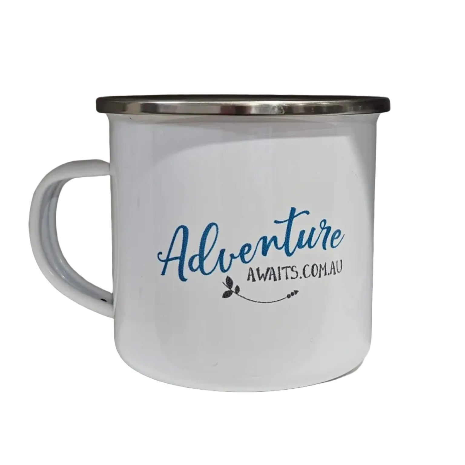 Emamel Camp Mug | Adventure Awaits