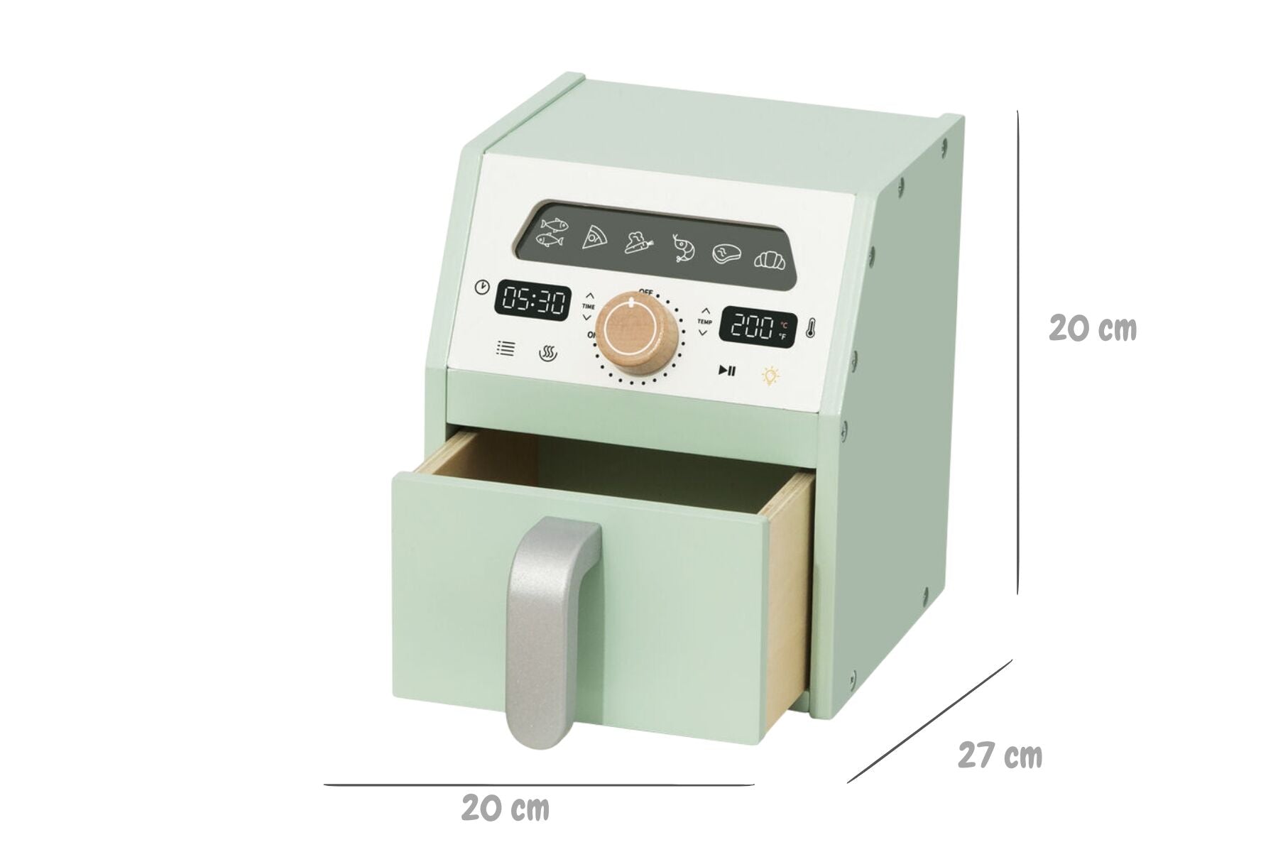 Air Fryer Wooden Play Set