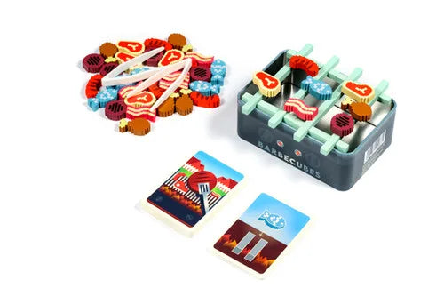 Barbecubes Game in a Tin | Dexterity Party Game