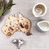 Australia-shaped wooden wine charm set with native animal markers for each state — Adventure Awaits