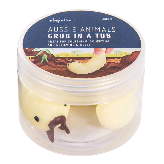 Aussie animals grub in a tub