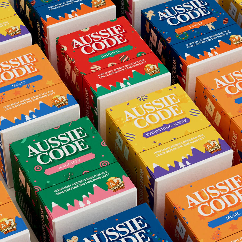 Aussie Code Game Example Aussie Code Card Game | Viral Word Cracking Party Game