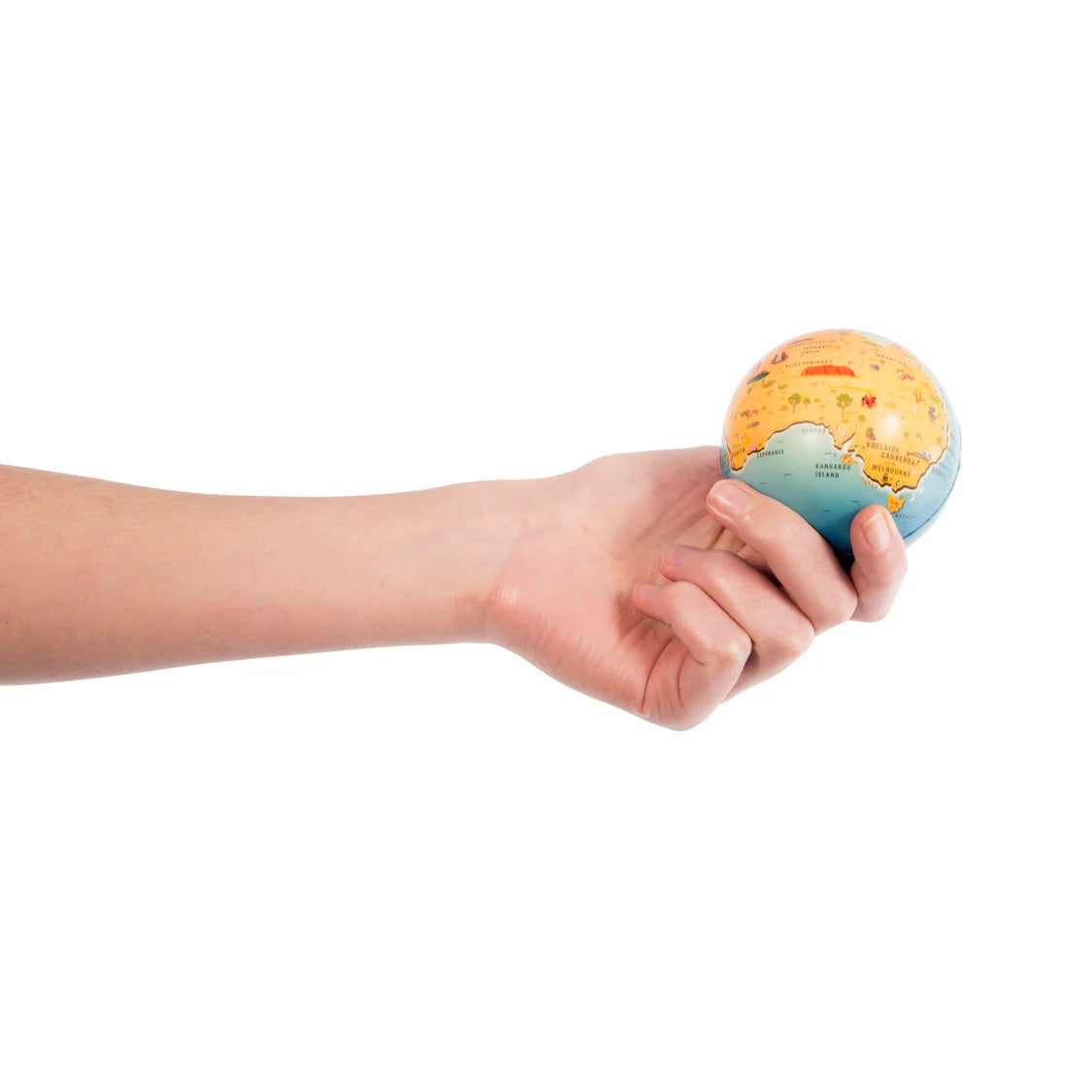 Australia Map Stress Ball