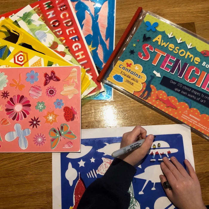 Awesome Book of Stencils | 170 Shapes