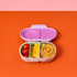b.box for Kids | Silicone Bento Buddy Snack