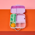 B.box for kids silicone bento tray forest