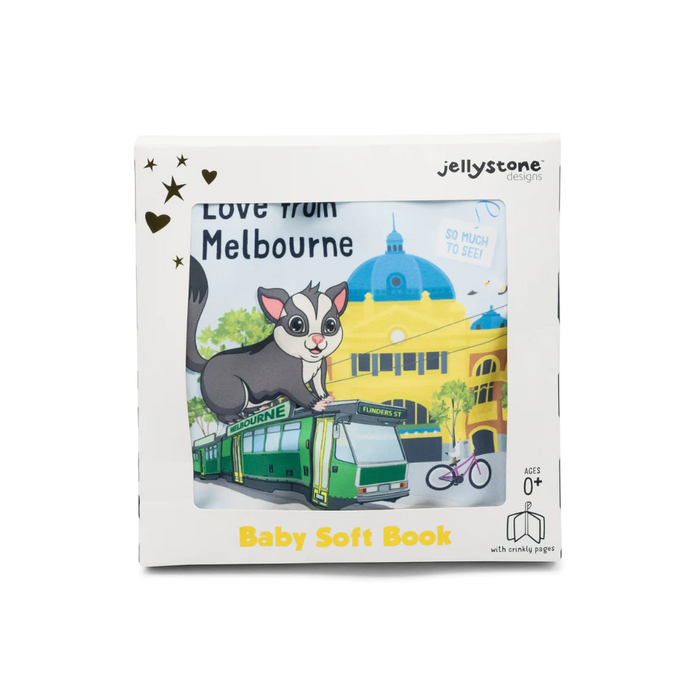 Baby Soft Book by Jellystone Designs