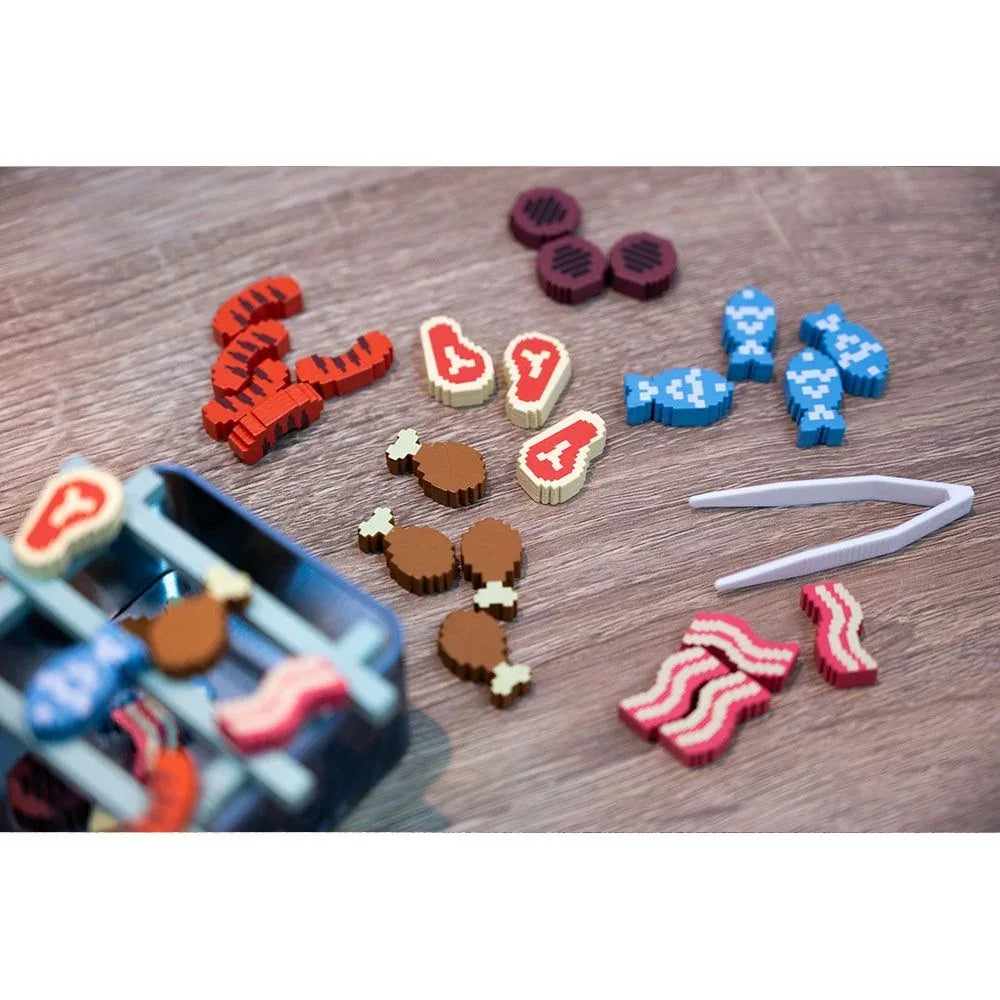 Barbecubes Game in a Tin | Dexterity Party Game