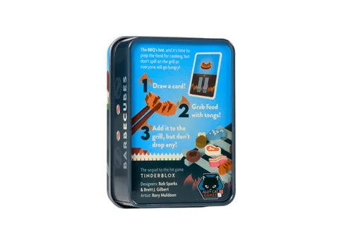 Barbecubes Game in a Tin | Dexterity Party Game