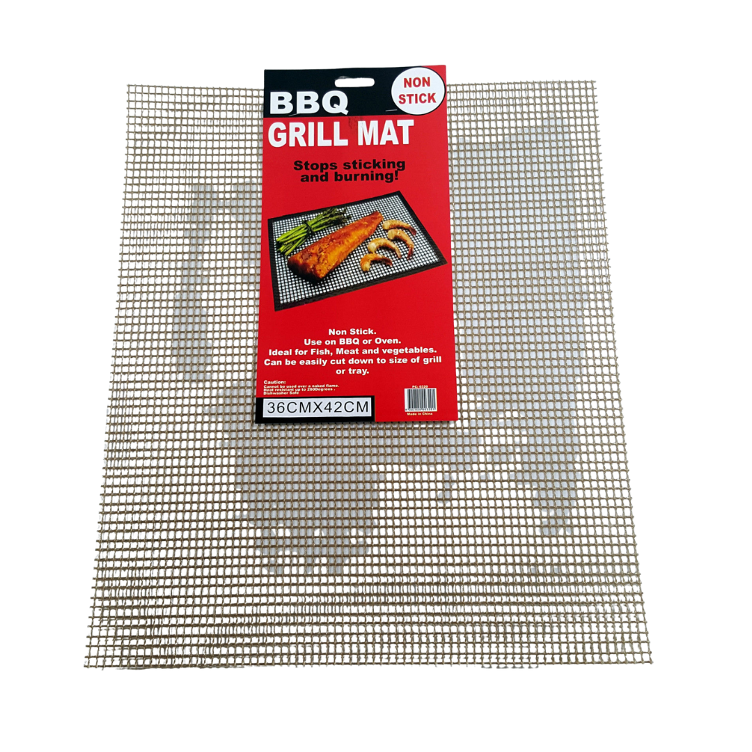 BBQ Mesh Rectangle Mat - Non Stick