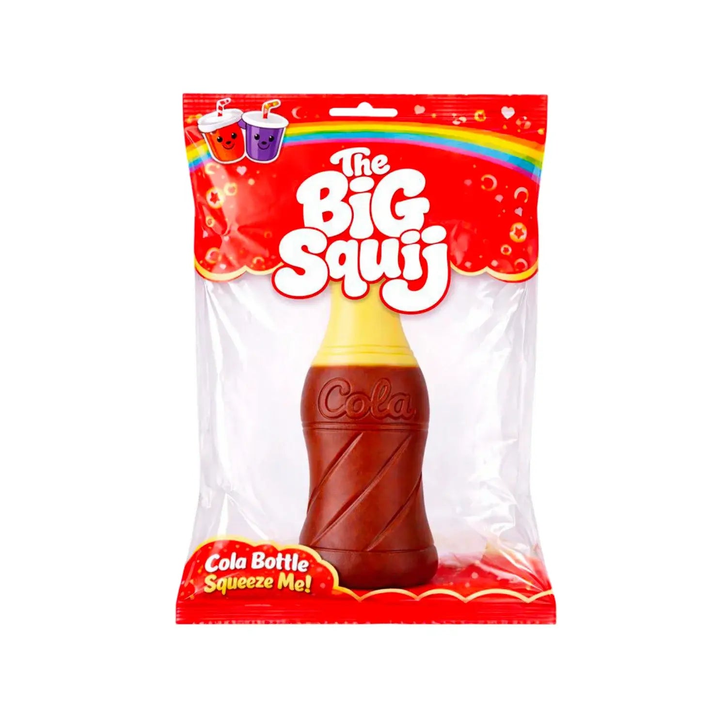 The Big Squij | Cola Bottle | Jumbo Slow-Rise Squishy Toy