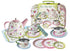 Tin Tea Sets with Carry Case 13 - 15pc