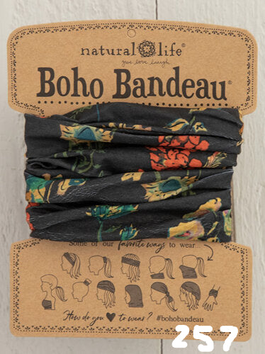 Boho Bandeau Headband | Natural Life | Multi-Way Hair & Neck Wrap