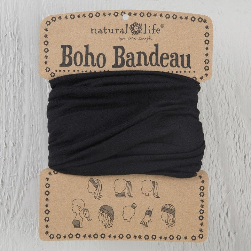 Boho Bandeau Headband | Natural Life | Multi-Way Hair & Neck Wrap