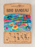 Boho Bandeau Headband | Natural Life | Multi-Way Hair & Neck Wrap