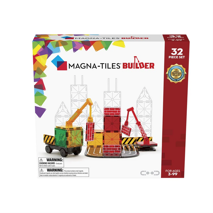 Magna-Tiles | Builder 32 Piece Set