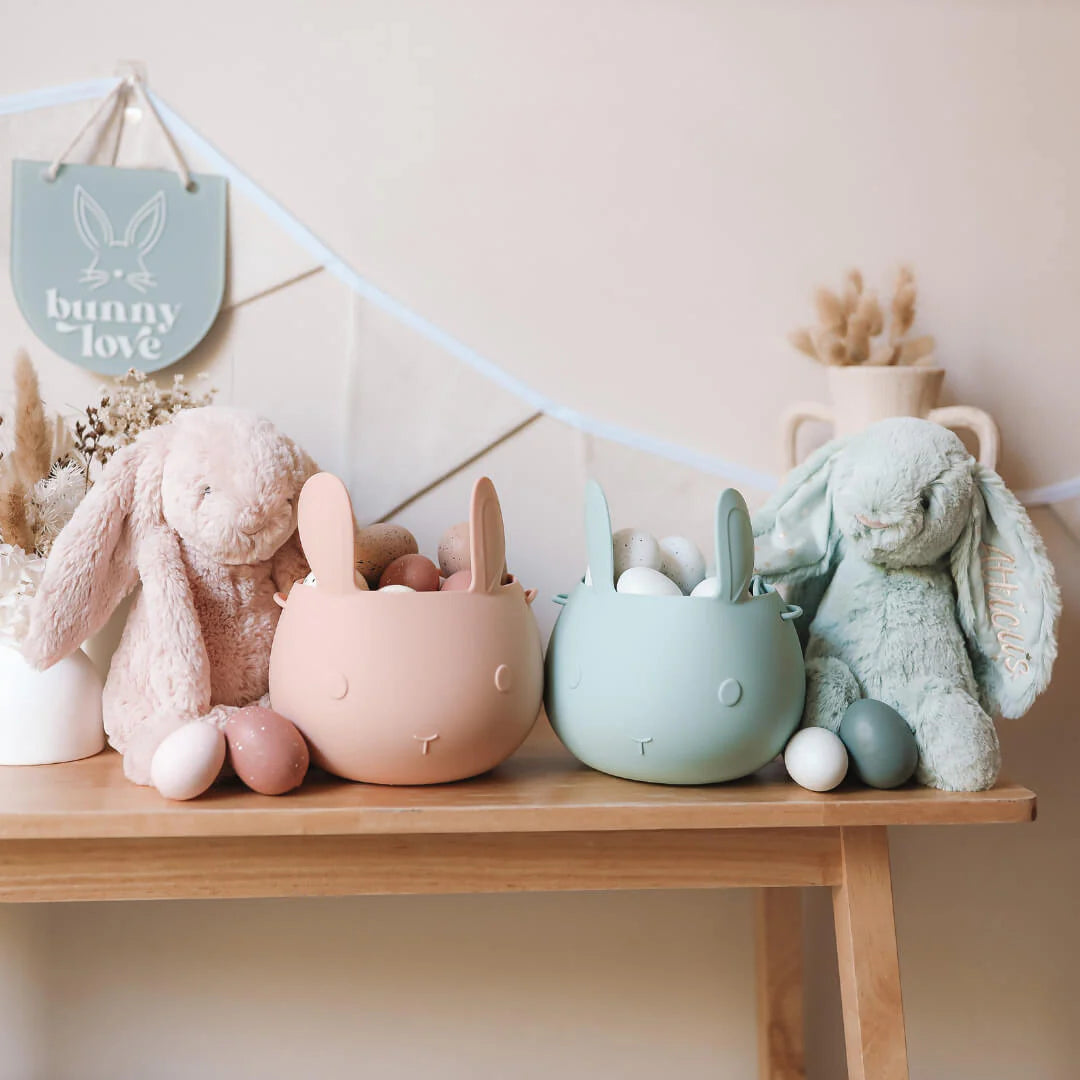 Bunny Silicone Basket | We Might Be Tiny