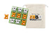Koala Dream wooden tic tac toe game with koala and kangaroo pieces plus storage bag — Adventure Awaits