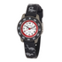 front of cactus junior watch in black diunosaur on white background