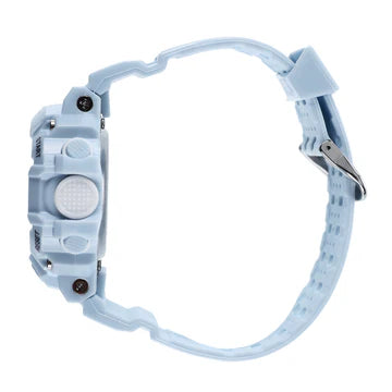 side of children's digital watch blue band