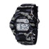 front of children's digital watch camo band