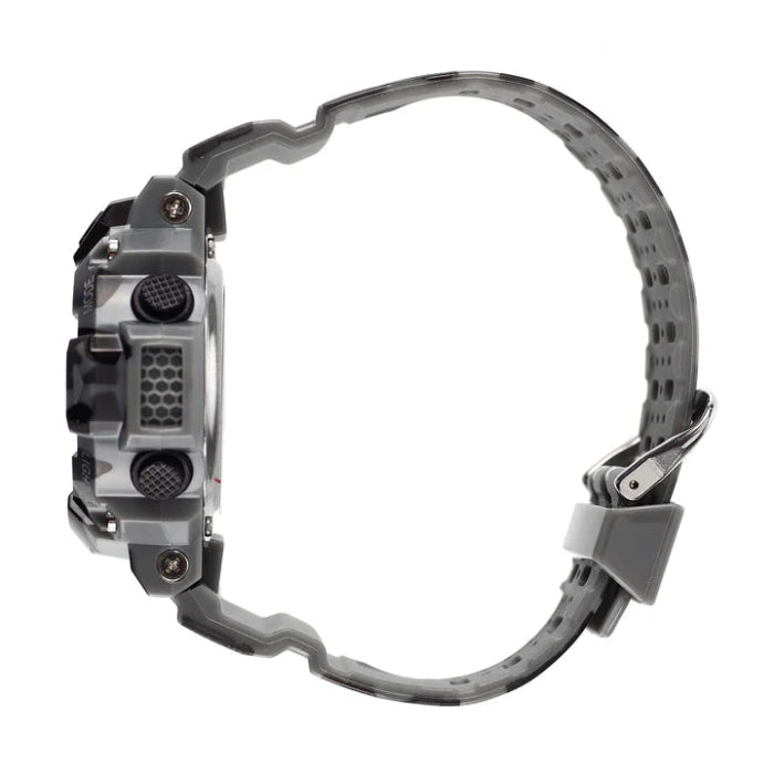 side of children's digital watch camo band