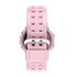 back of children's digital watch pink band