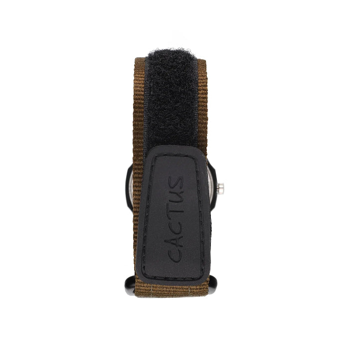 Children's watch with olive fabric band